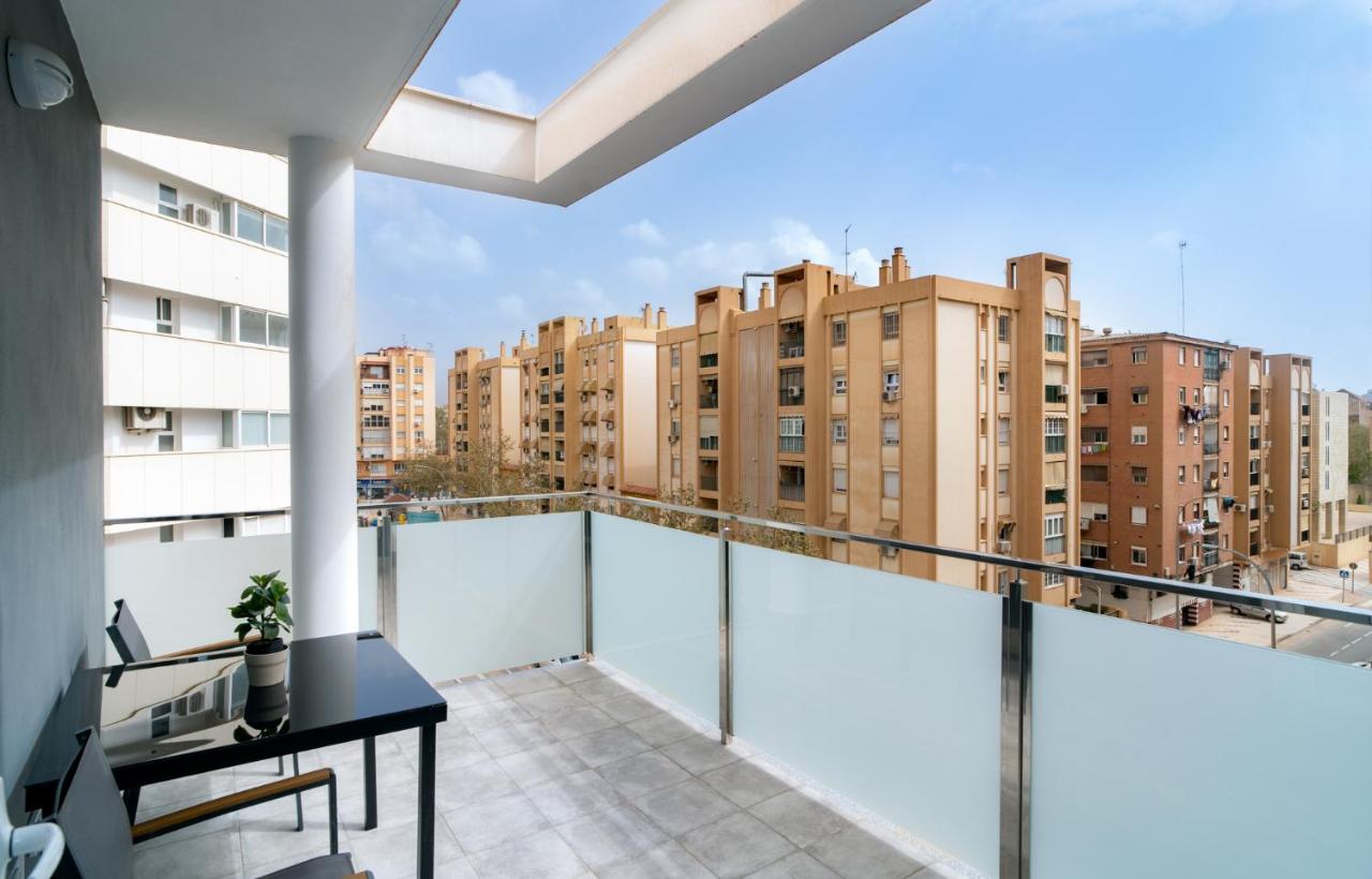 Aac Malaga - Apartamento Con Terraza, Muy Amplio, Totalmente Equipado, Cerca Del Centro Y Nuevo! Exteriér fotografie